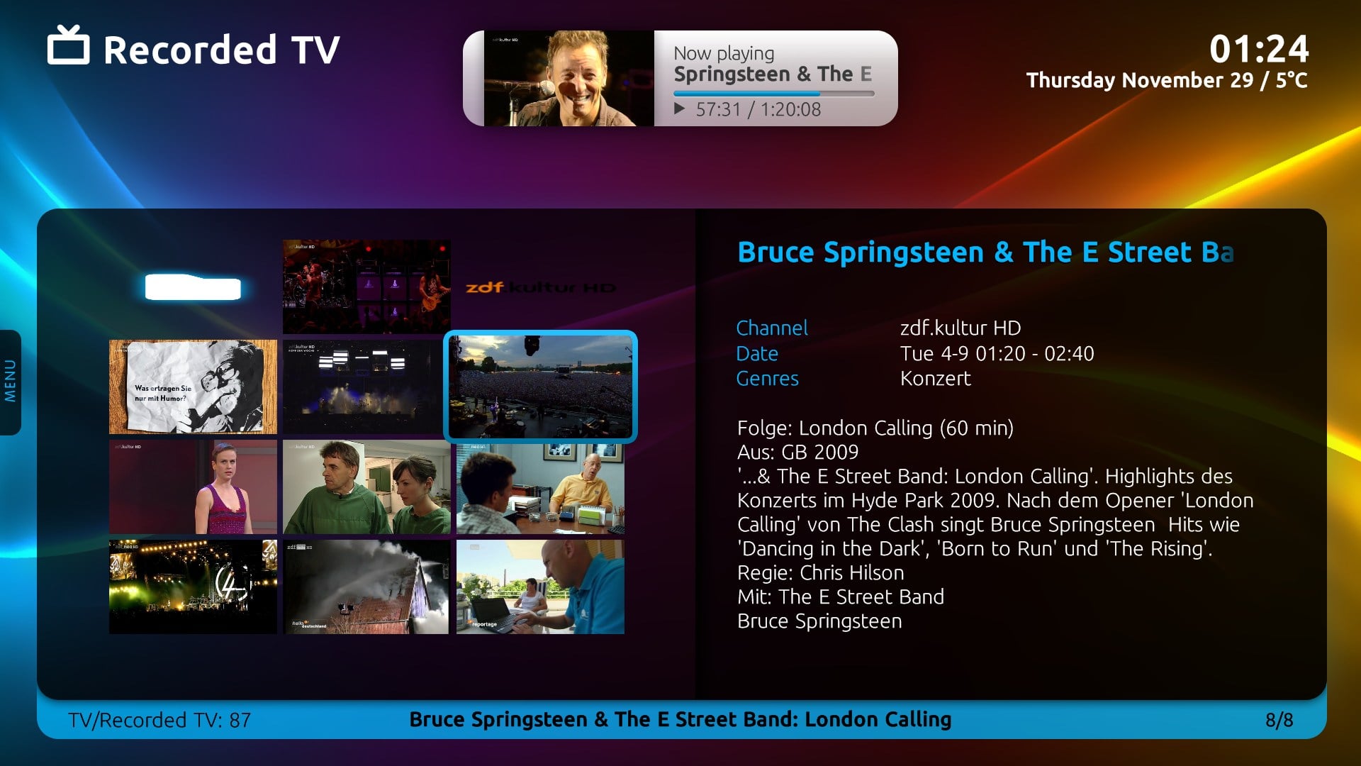 Best options for recording tv shows