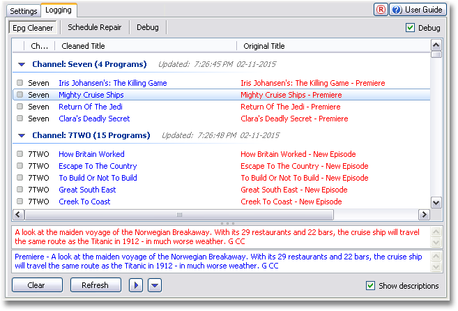 mediaportal extensions manager