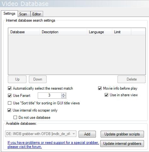 video database video data base