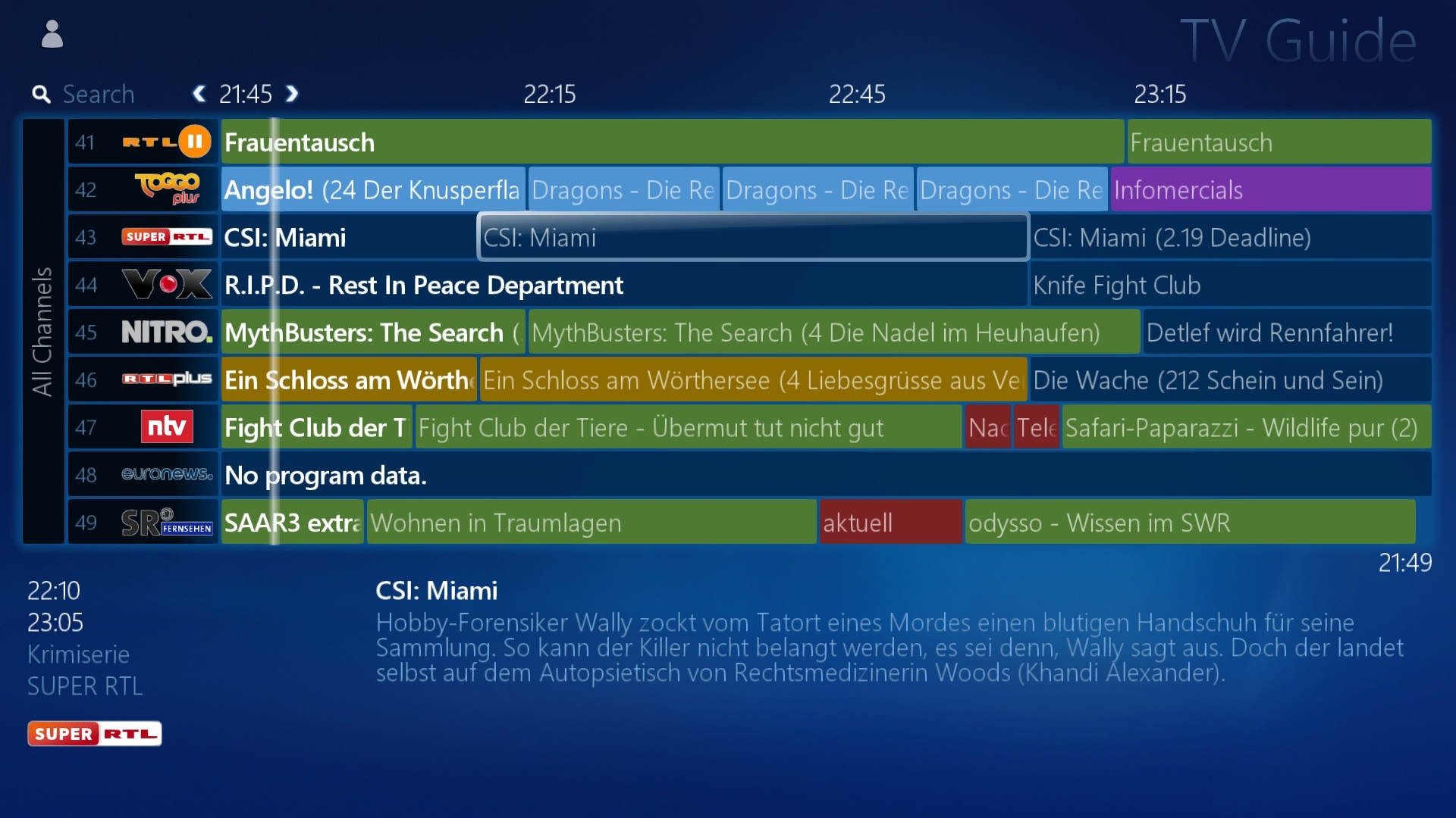 how to specify tv provider in mediaportal tv guide setup how to specify tv provider in mediaportal tv guide setup
